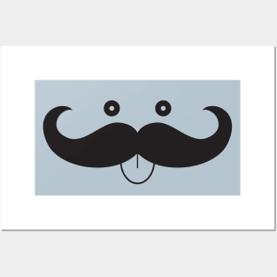 moustachio Posters and Art